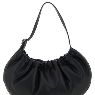 Black Polyethylene Shoulder Bag