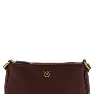 Bordeaux Cowhide Crossbody Bag
