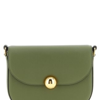 Bicolor Calfskin Crossbody Bag