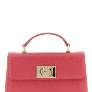 Fuchsia Calfskin Crossbody Bag