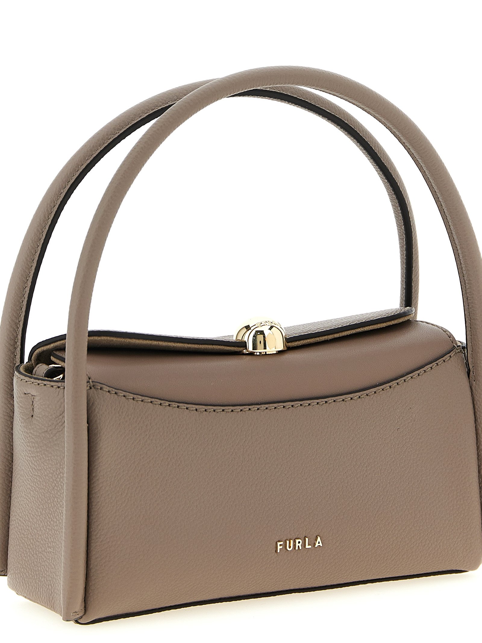 Gray Calfskin Handbag - Image 3