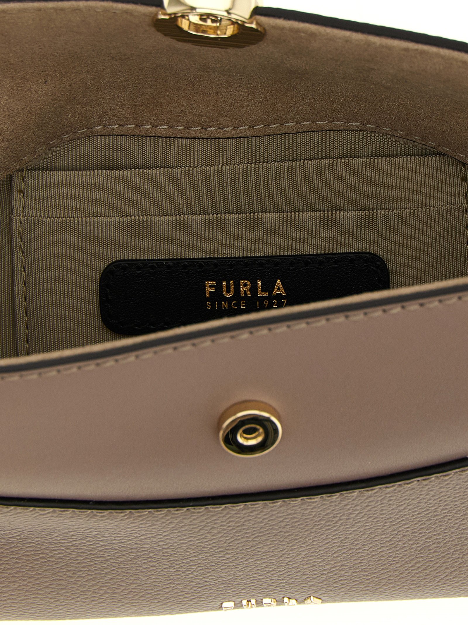 Gray Calfskin Handbag - Image 4
