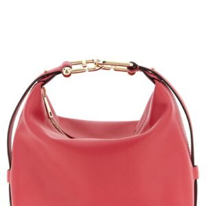 Fuchsia Calfskin Shoulder Bag