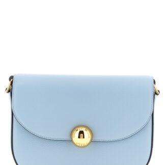 Blue Calfskin Crossbody Bag