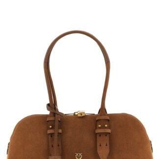 Brown Cowhide Shoulder Bag