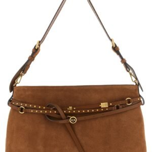 Brown Cowhide Shoulder Bag