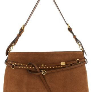 Brown Cowhide Shoulder Bag