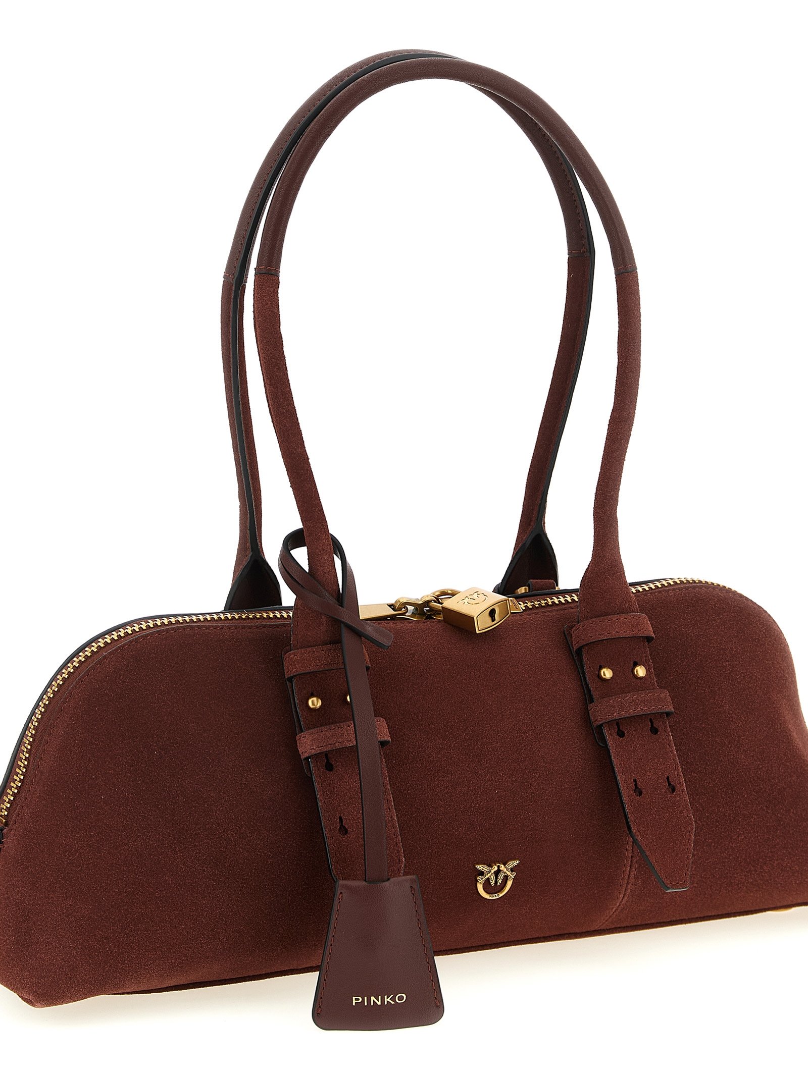 Bordeaux Cowhide Shoulder Bag - Image 3