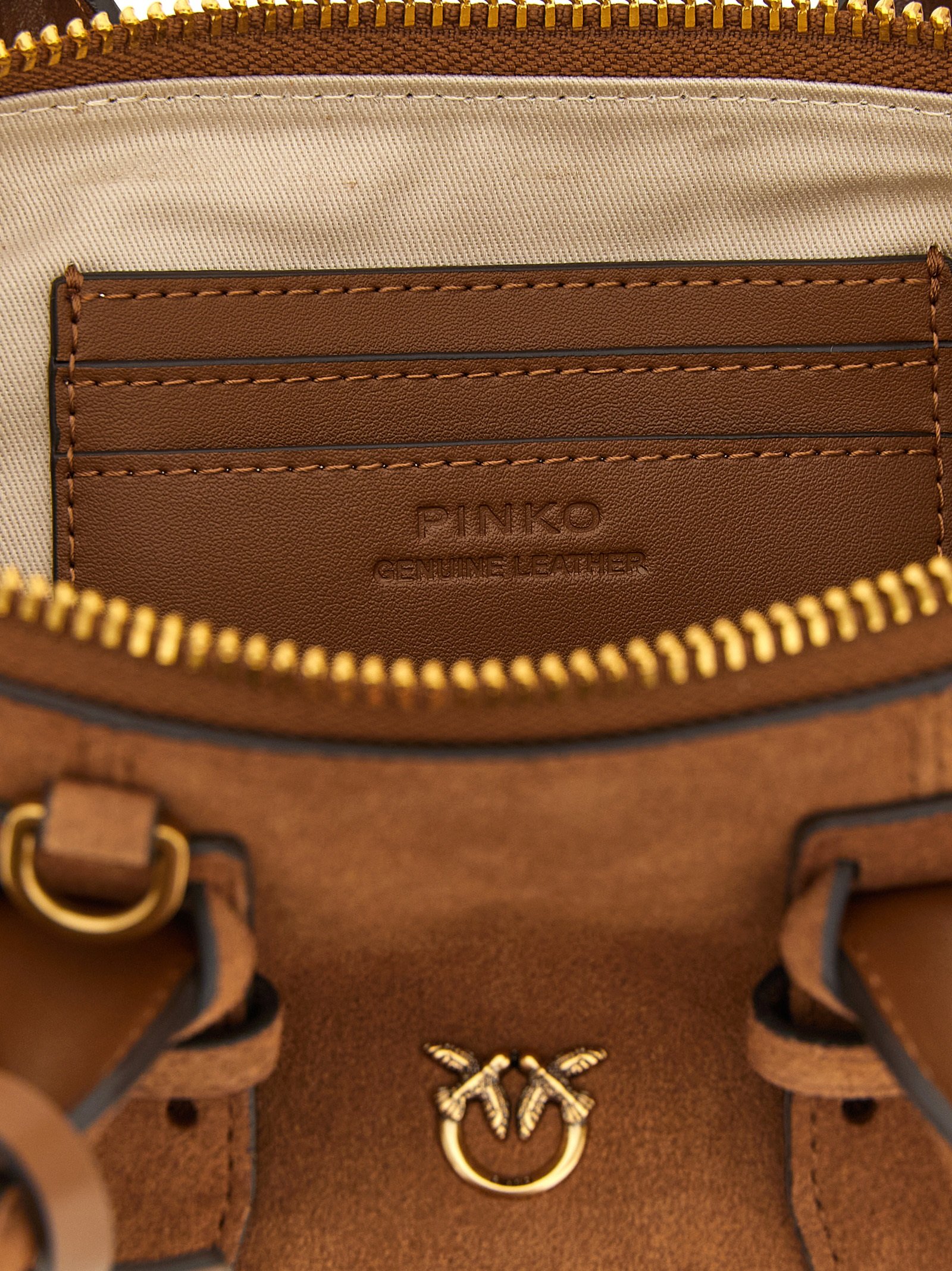 Brown Cowhide Shoulder Bag - Image 4