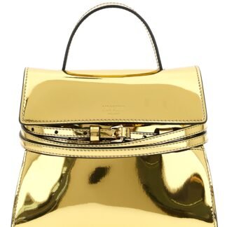Gold Polyethylene Handbag