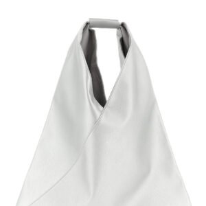 Silver Polyethylene Handbag