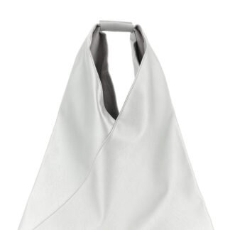 Silver Polyethylene Handbag