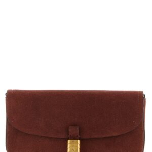 Bordeaux Cowhide Shoulder Bag