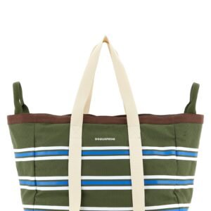 Multicolor Cotton Tote Bag