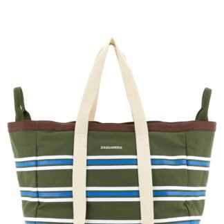 Multicolor Cotton Tote Bag