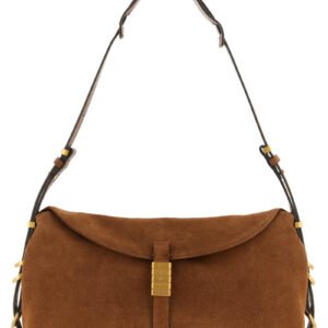 Brown Cowhide Shoulder Bag