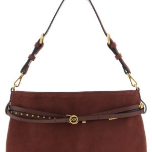 Bordeaux Cowhide Shoulder Bag