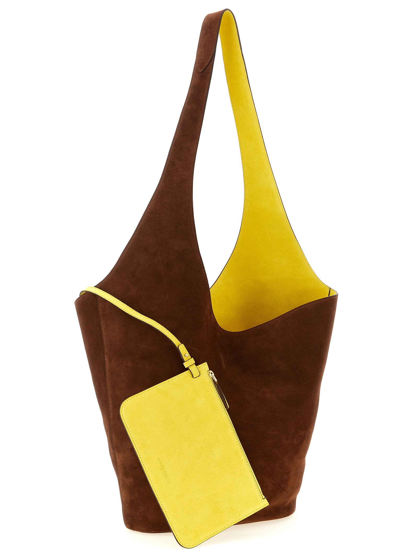 Brown Leather Shoulder Bag - Image 3