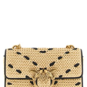 Beige Cowhide Crossbody Bag