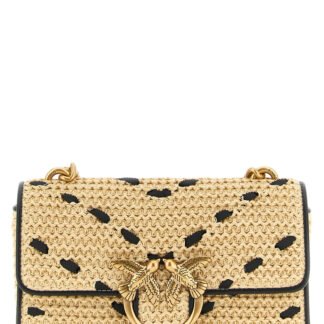 Beige Cowhide Crossbody Bag