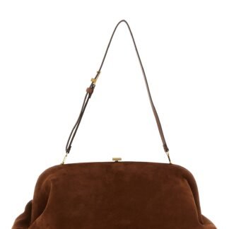 Brown Leather Clutch Bag