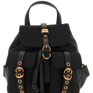 Black Polyamide Backpack