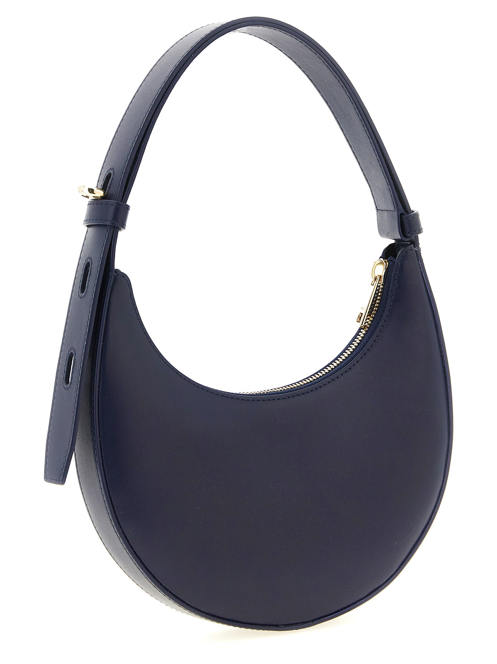 Blue Calfskin Shoulder Bag - Image 2