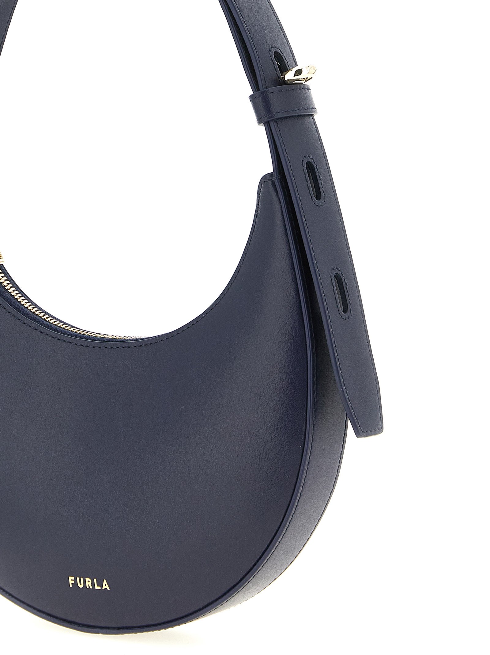 Blue Calfskin Shoulder Bag - Image 3