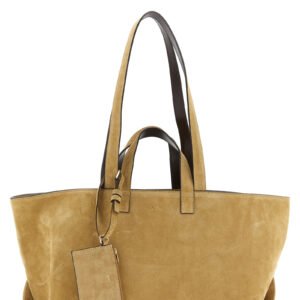 Brown Cowhide Tote Bag