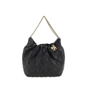 Black Calf Leather Bos Taurus Shoulder Bag