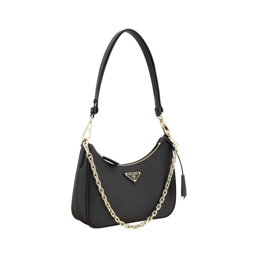 Black Calf Leather Bos Taurus Shoulder Bag - Image 2