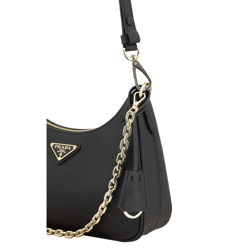 Black Calf Leather Bos Taurus Shoulder Bag - Image 4