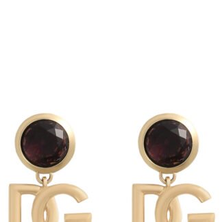 Gold Brass Earrings
