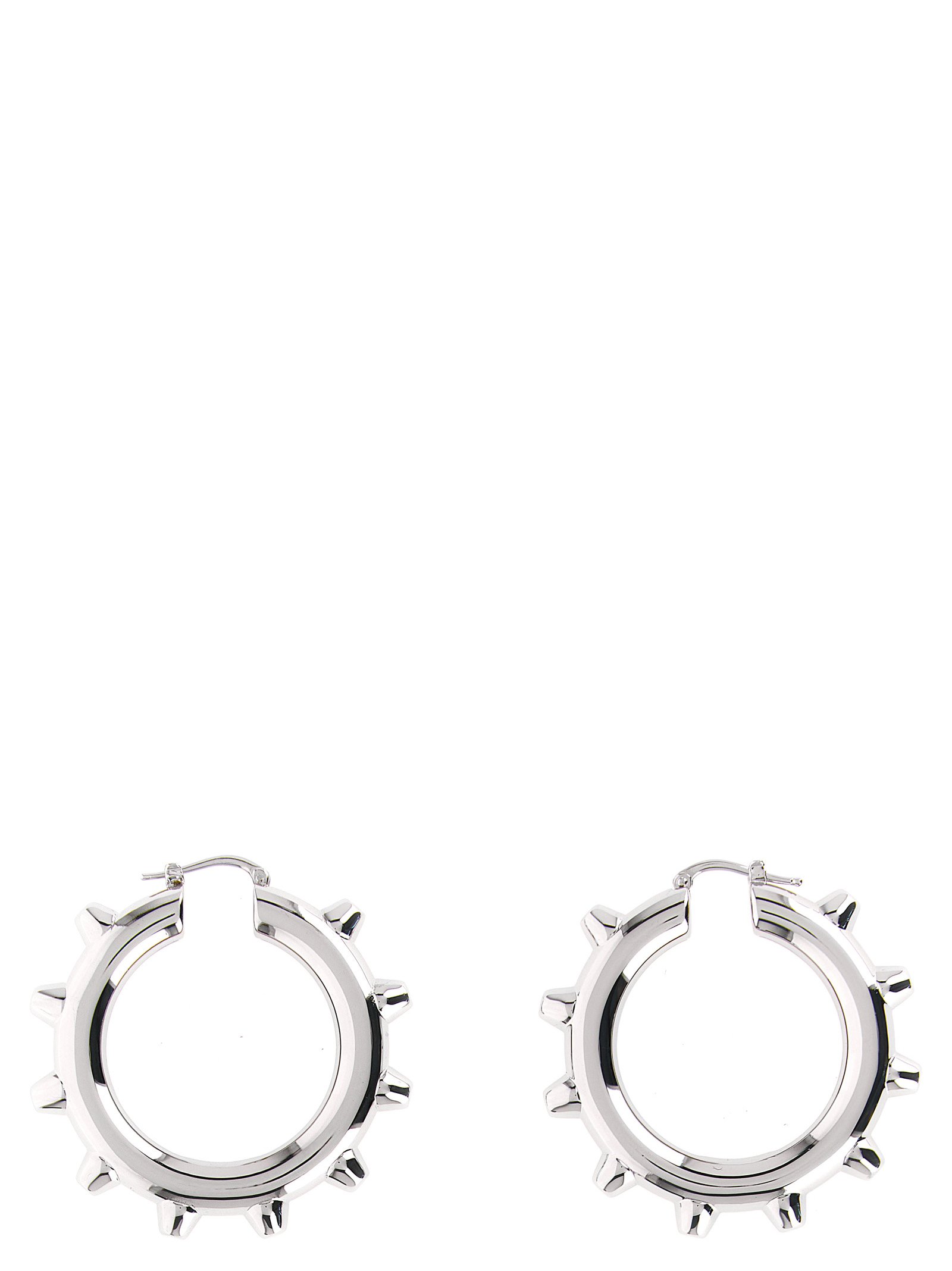 Silver Brass Earrings
