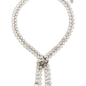 Silver Glass Necklace