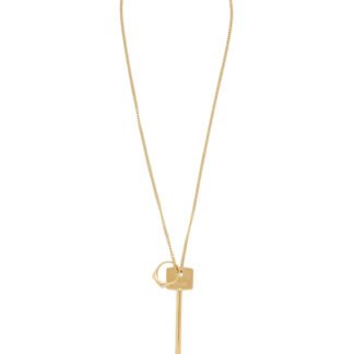 Gold Brass Necklace