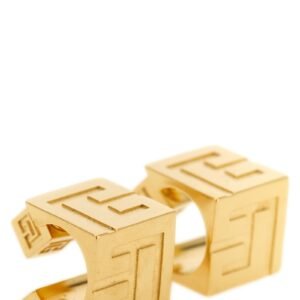 Gold Brass Earrings