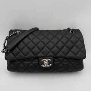 CHANEL Timeless Classique “ZIP FLAP BAG” Handbag