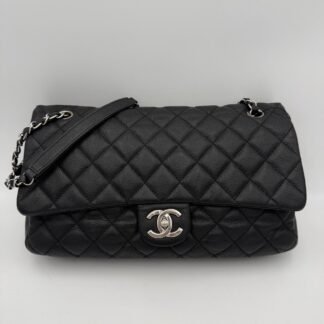 CHANEL Timeless Classique “ZIP FLAP BAG” Handbag