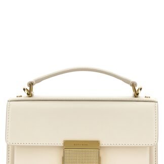 White Cowhide Handbag