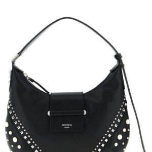 White Lamb Leather Shoulder Bag