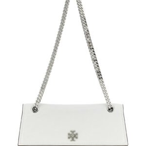 White Lamb Leather Shoulder Bag
