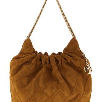 Brown Bovine Leather Handbag
