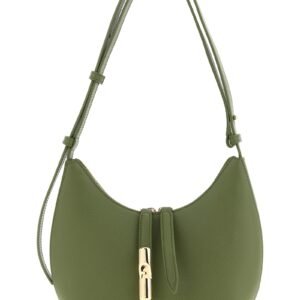 Bicolor Calfskin Shoulder Bag