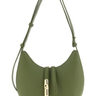Bicolor Calfskin Shoulder Bag