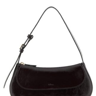 Purple Calfskin Shoulder Bag
