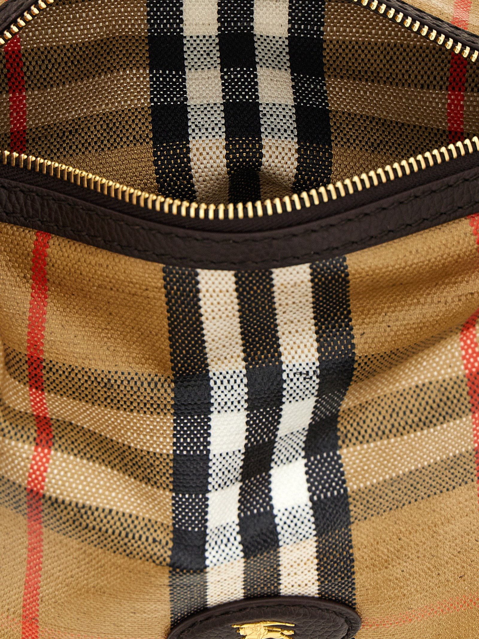 Beige Cotton Handbag - Image 4