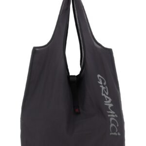 Gray Nylon Tote Bag