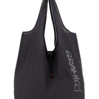 Gray Nylon Tote Bag