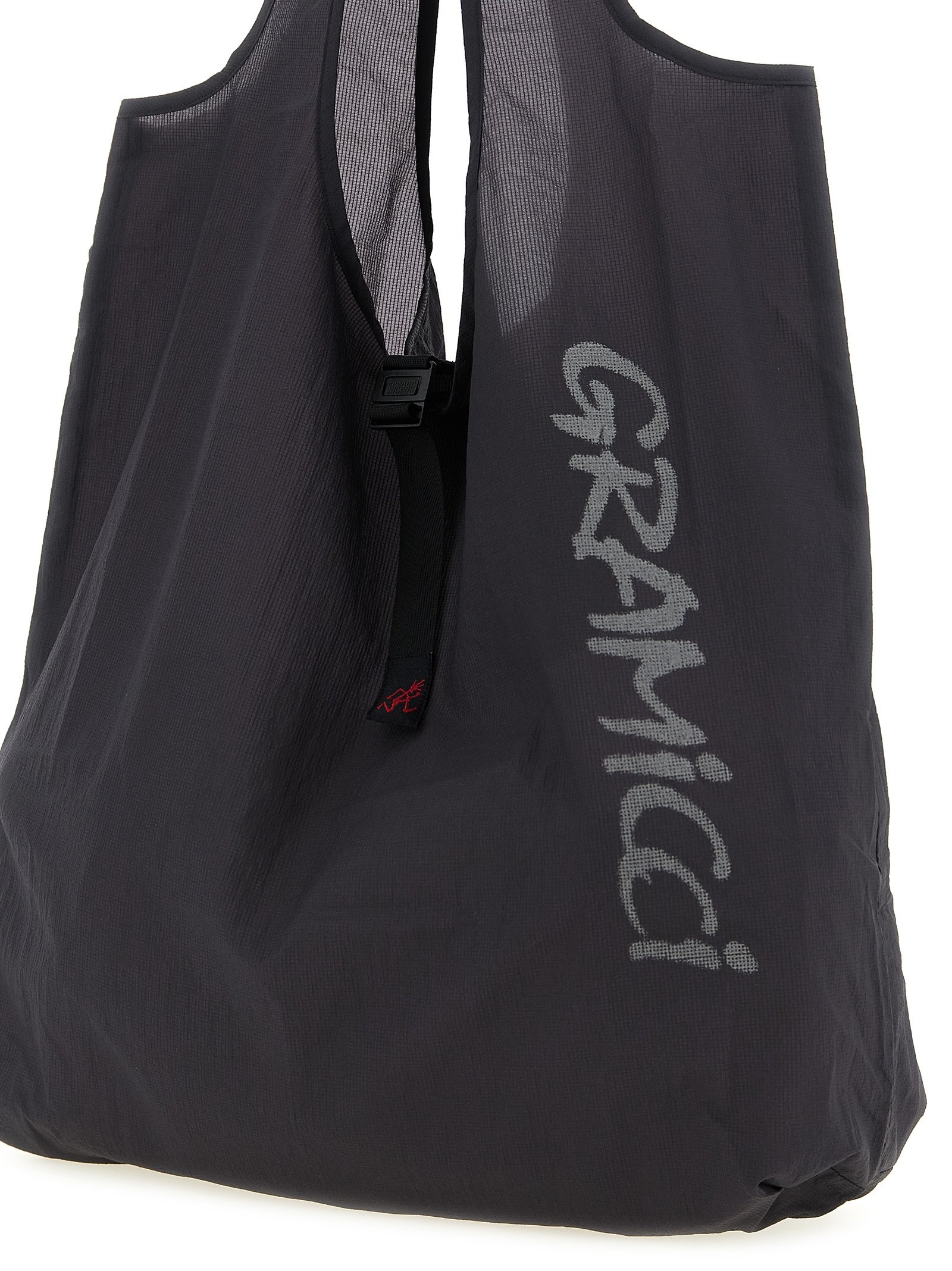 Gray Nylon Tote Bag - Image 3